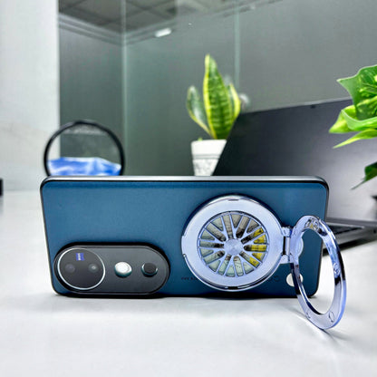 Vivo V40 5G Stress Buster Wheel Soft Vegan Scratch Resistant Back Case