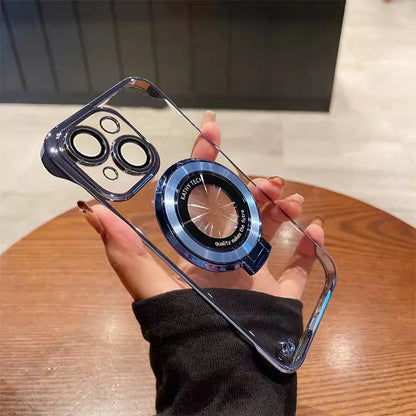 luxury blue iPhone 15 case