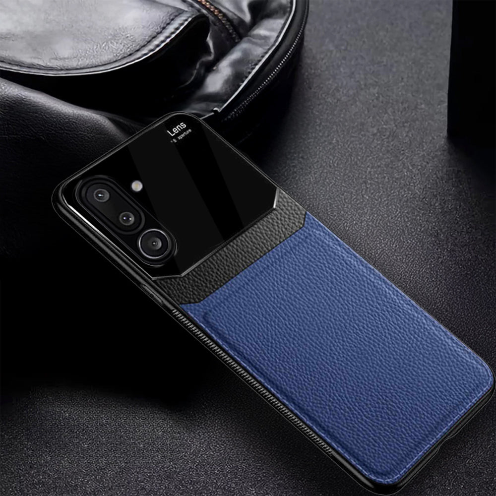 Galaxy M56 5G Leather Lens Back Case