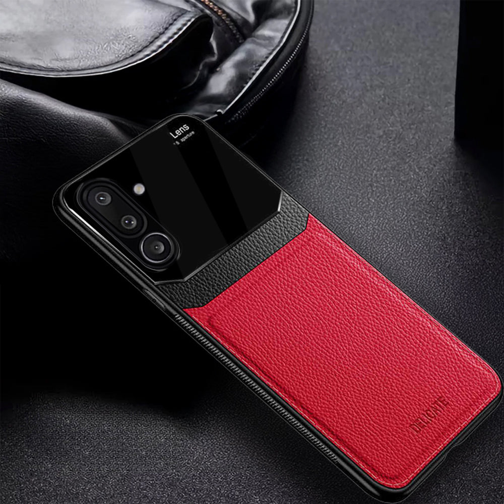 Galaxy M56 5G Leather Lens Back Cover