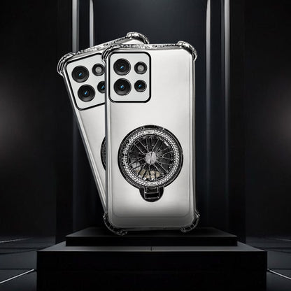 Motorola Edge 50 5G Premium Stress Buster Wheel Rotating Shockproof Airbags Case