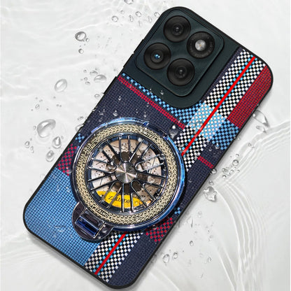 Motorola Edge 60 Fusion 5G Premium Stress Buster Wheel Grid Pattern Back Case