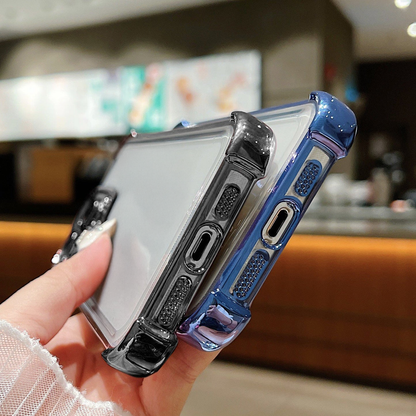 Motorola Edge 60 Fusion 5G Transparent Shockproof Case With Airbag Corners