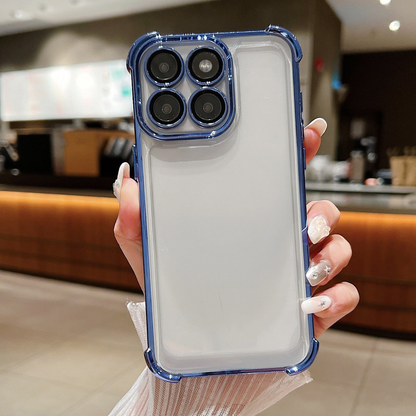 Motorola Edge 60 Fusion 5G Transparent Shockproof Case With Airbag Corners