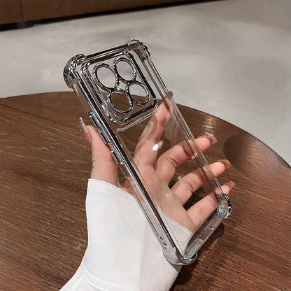 Motorola Edge 60 Fusion 5G Transparent Shockproof Case With Airbag Corners