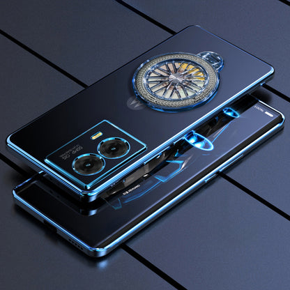 Motorola Edge 50 Fusion 5G Ferrari Wheel Electroplating Case