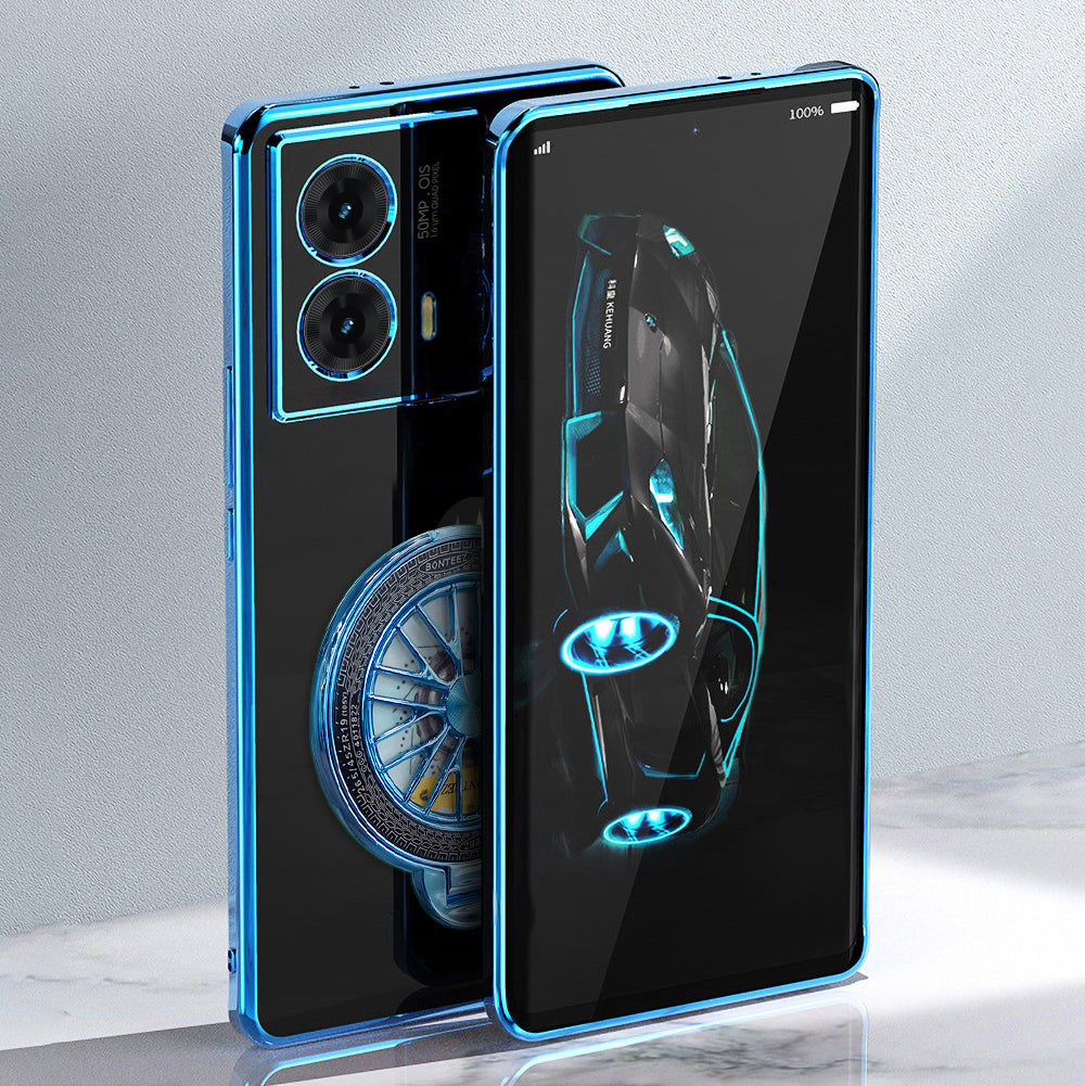 Motorola Edge 50 Fusion 5G Ferrari Wheel Electroplating Case