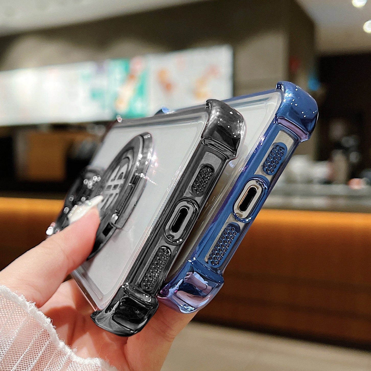 For Motorola Moto G75 E14 G04 G85 G35 G55 Case Ring Shockproof Stand Phone Cover | UK