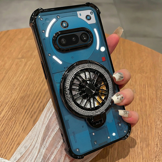 Nothing Phone 3a 5G Premium Stress Buster Wheel Rotating Shockproof Airbags Case