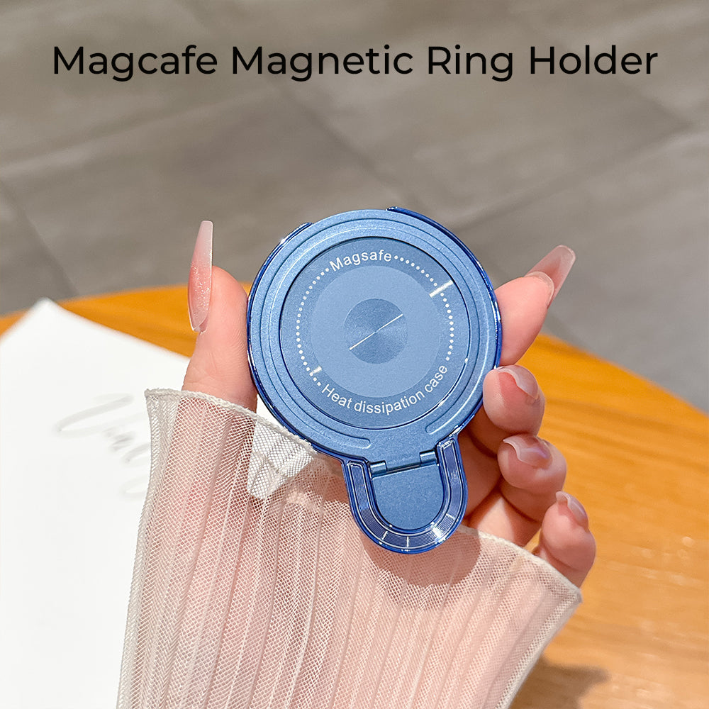 Nothing Phone 3a 5G Luxury Four Corner Invincible Bracket Ring Stand Case