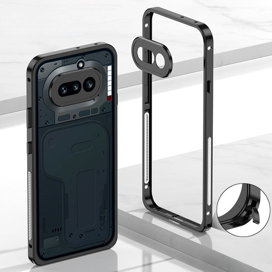 Nothing Phone 4a 5G Aluminium Metal Frame Case With Metal Camera Lens Protection