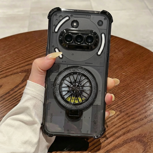 Nothing Phone 3a 5G Premium Stress Buster Wheel Rotating Shockproof Airbags Case