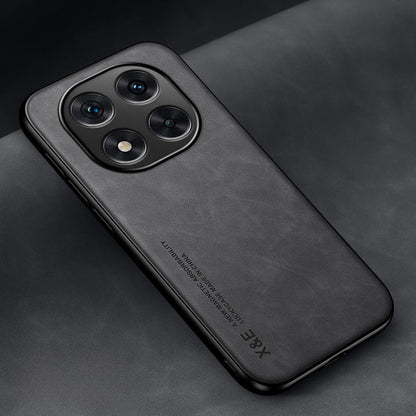 Redmi Note 14 Pro 5G Comfortable Touch Sheepskin Leather Case black