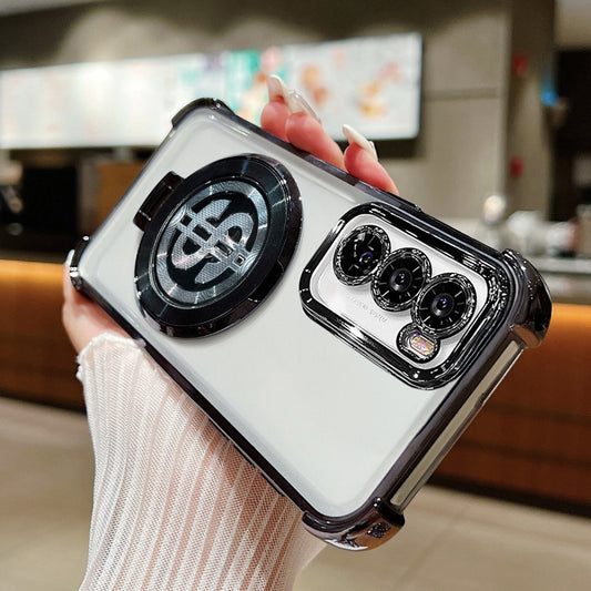 Oppo Reno 12 Pro 5G Original Astro Money Magnet Rotating Dollar Case