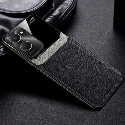 Vivo Y28s 5G Premium Leather Lens Protective Case