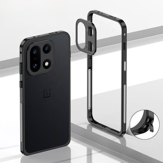 OnePlus 15 5G Aluminium Metal Frame Case With Metal Camera Lens Protection