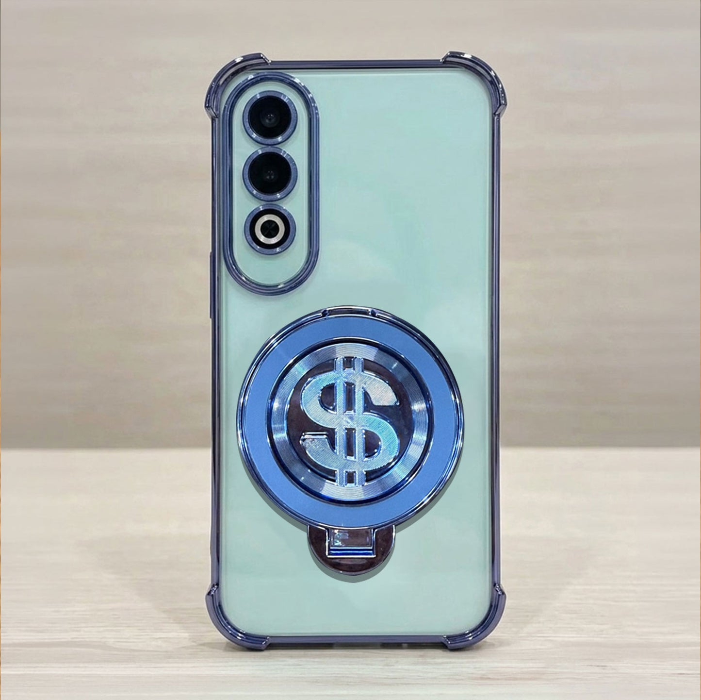 OnePlus Nord CE4 5G Four Corner Airbags 100% Original Astro Money Magnet Rotating Dollar Case