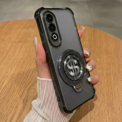 OnePlus Nord CE4 5G Four Corner Airbags 100% Original Astro Money Magnet Rotating Dollar Case