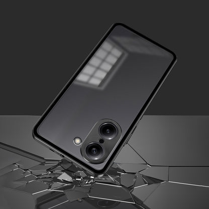 OnePlus Nord CE5 5G Aluminium Metal Bumper Shield Transparent Back Case