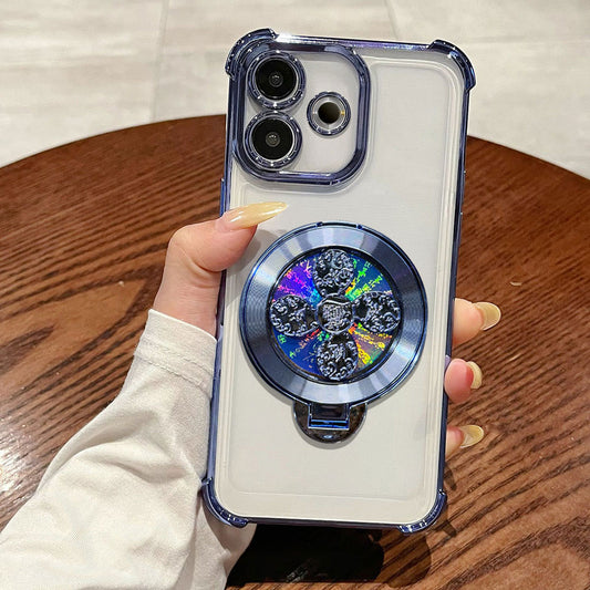 Oppo A5 Pro 5G Reflective Fidget Rotating Airbag Case