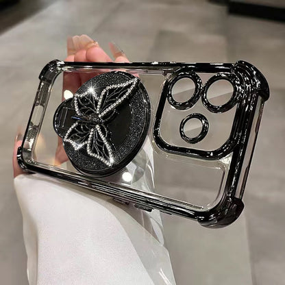 Oppo A5 Pro 5G Premium Butterfly Stand Airbags Case