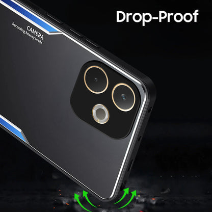 Oppo A5 Pro 5G Metal Frame Drop Proof Back Case