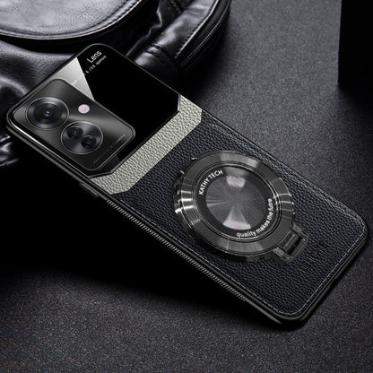 Oppo F25 Pro stylish leather case
