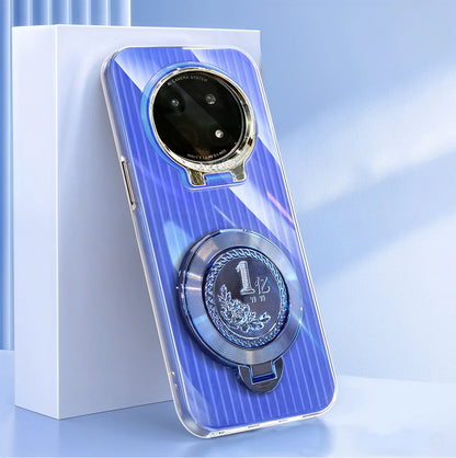 Oppo F29 Pro 5G Luxury Dual Layer Hybrid Camera Billion Wheel Rotating Case