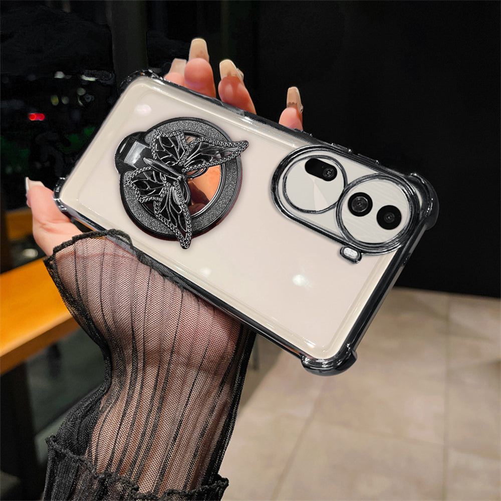 Oppo Reno11 Pro 5G Premium Butterfly Stand Airbags Case