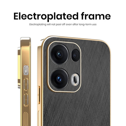Oppo Reno 13 5G Electroplated Frame Back Cover