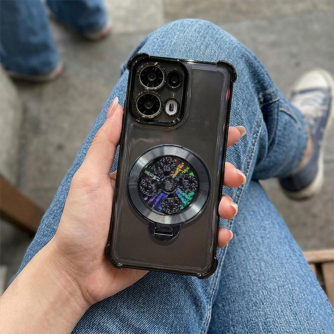 Oppo Reno14 Pro 5G Reflective Fidget Rotating Airbag Case