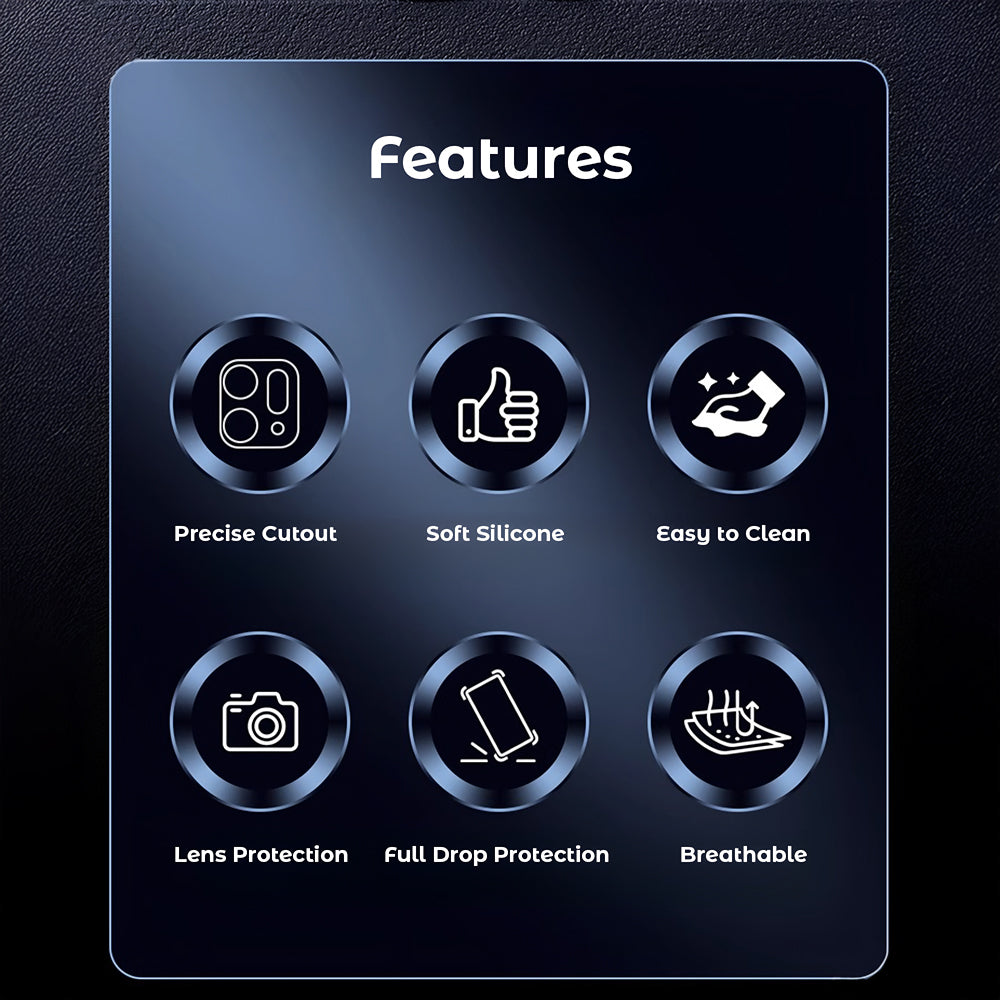 Oppo Reno 14 5G Anime Sketch Pattern Back Protective Case