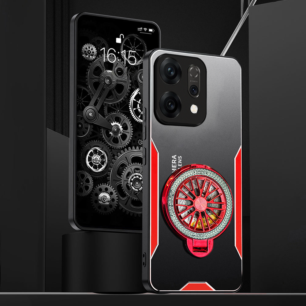 Oppo Reno 14 5G Metal Wheel Back Case