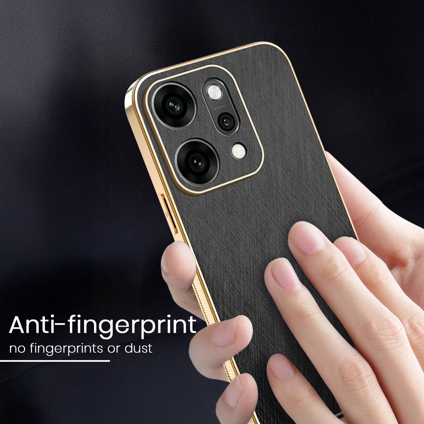 Oppo Reno 14 5G Anti-Fingerprint Back Case