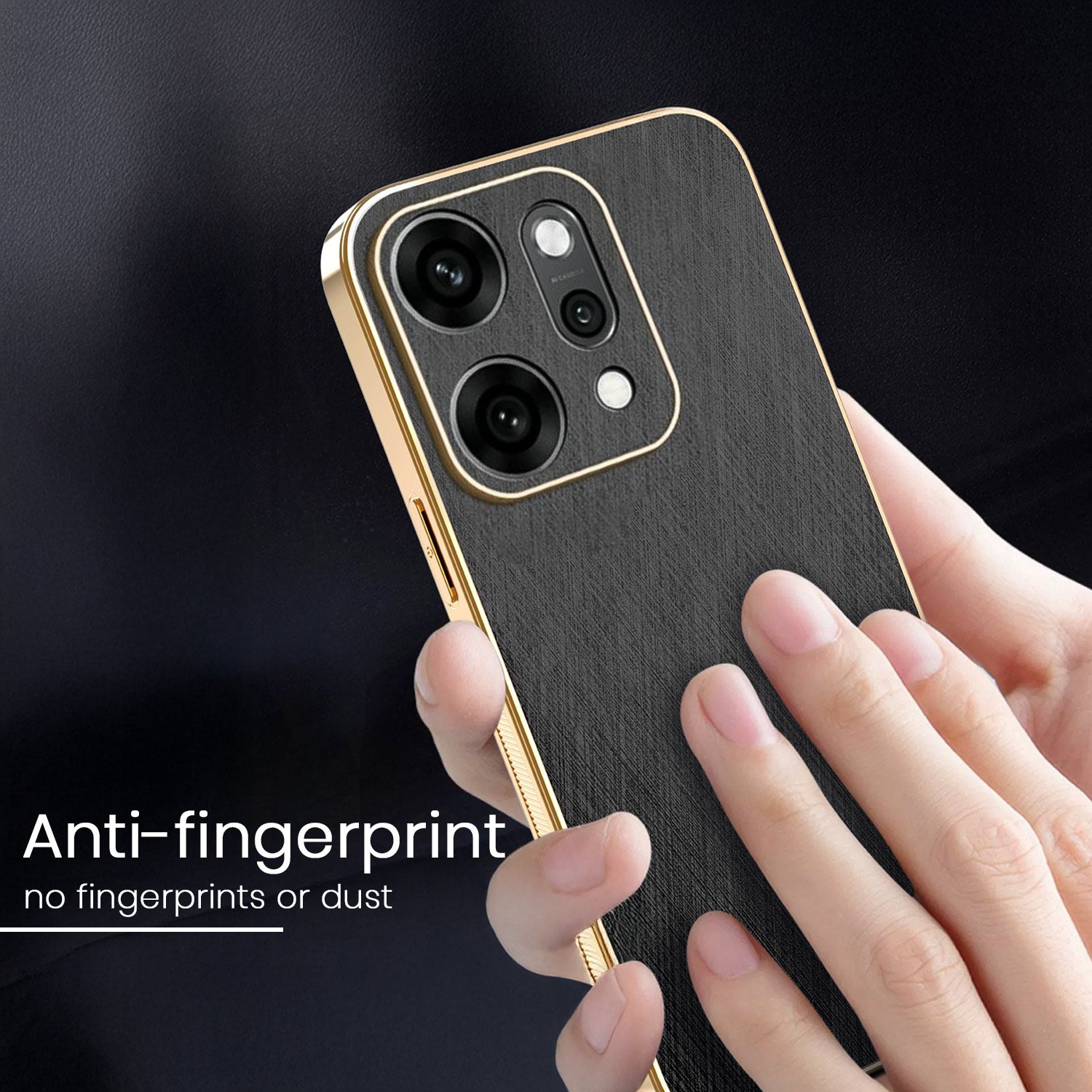 Oppo Reno 14 5G Anti-Fingerprint Back Case