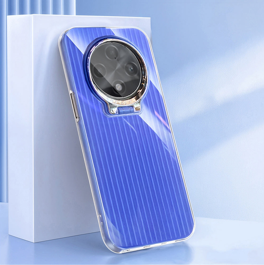 Oppo F27 Pro+ 5G Luxury Dual Layer Hybrid Camera Ring Stand Case