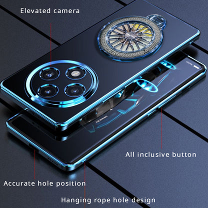 Luxury car-inspired back cover for Oppo F27 Pro+ 5G