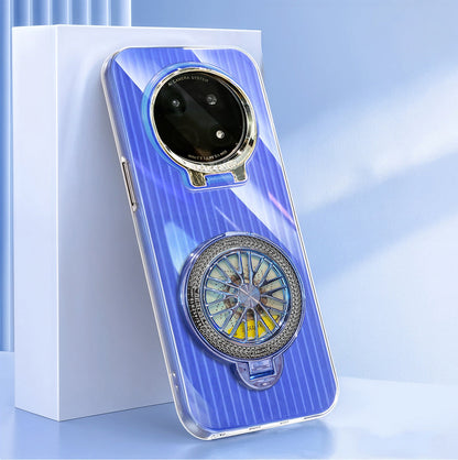 Oppo F29 Pro 5G Luxury Dual Layer Hybrid Camera Wheel Rotating Case