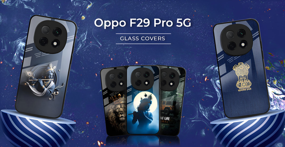 F29 Back Cover Designer Oppo F29 Pro 5G Glass Back Covers – QWERTY CASES