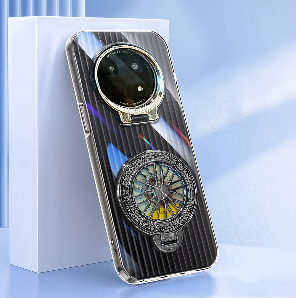 Oppo F29 Pro 5G Luxury Dual Layer Hybrid Camera Wheel Rotating Case