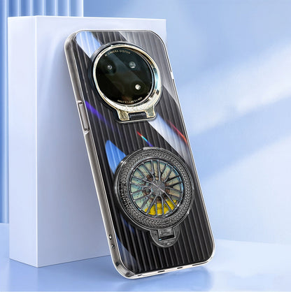 Oppo F29 Pro 5G Luxury Dual Layer Hybrid Camera Wheel Rotating Case