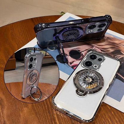 Stress relief rotating wheel case for Oppo Reno14 5G
