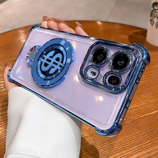 Oppo Reno14 5G rotating dollar case with airbags protection