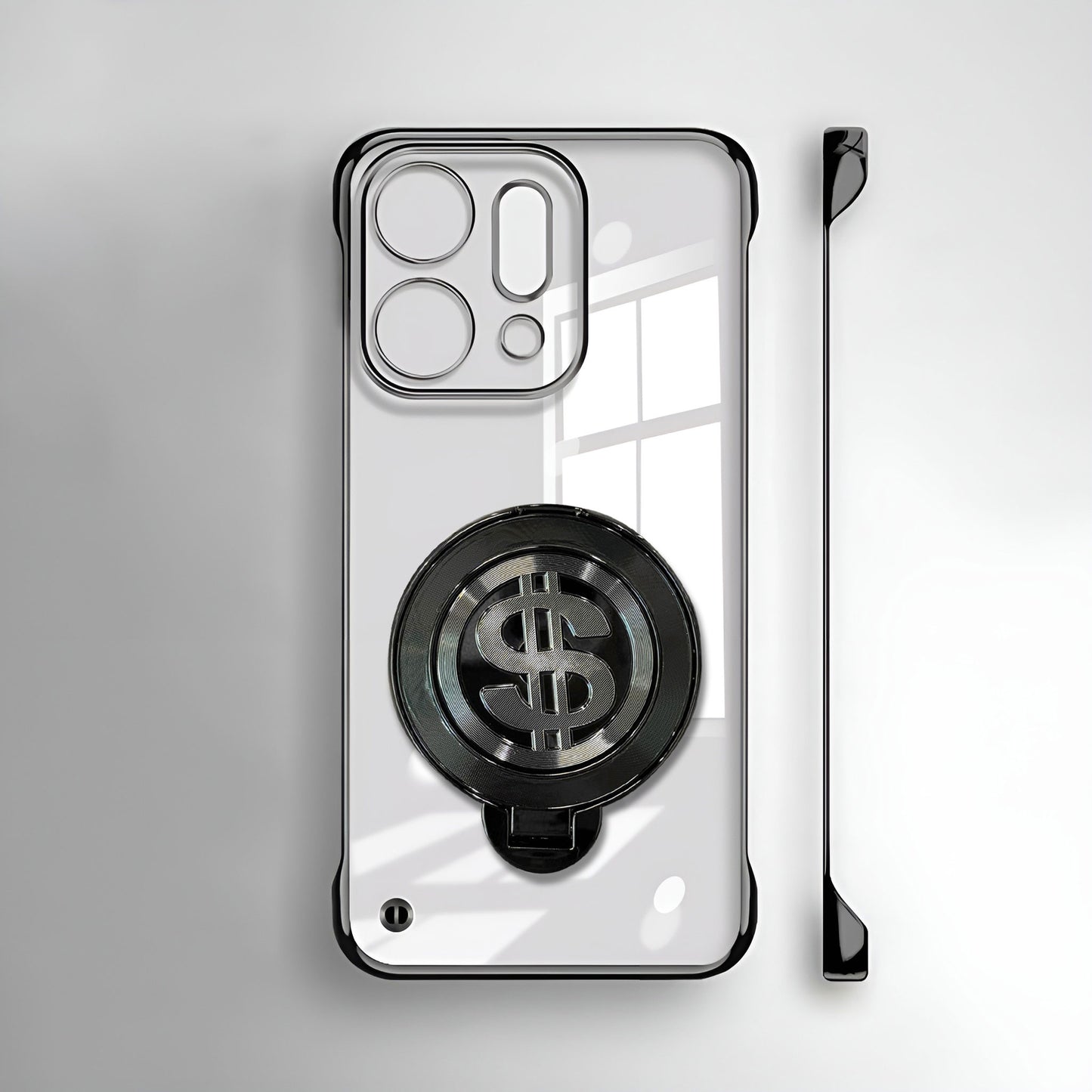 Oppo Reno 14 5G Premium Frameless Rotating Dollar Case