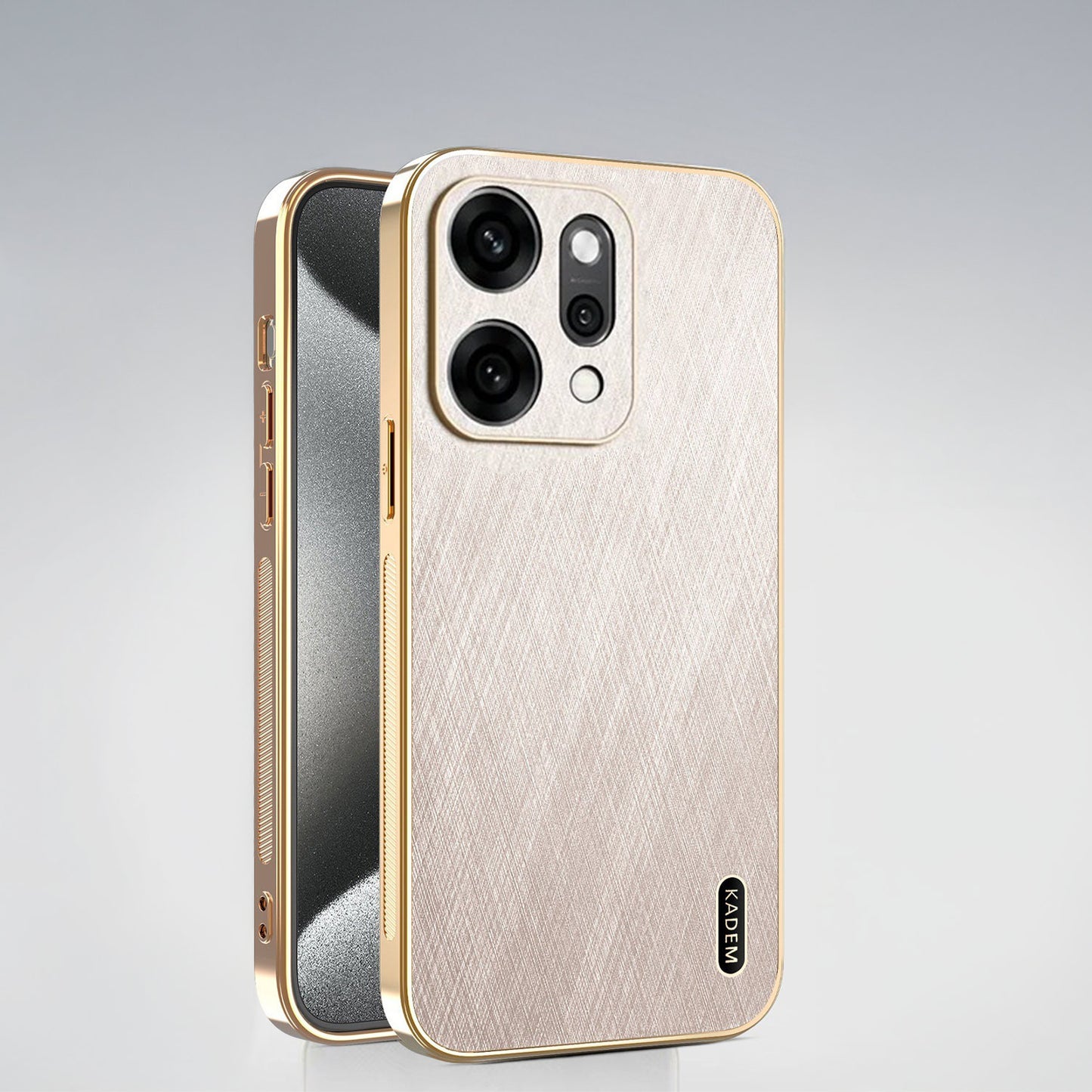 Oppo Reno 14 5G Gold Finish Back Case