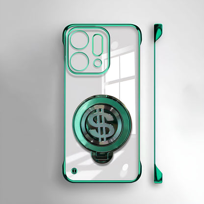 Oppo Reno 14 5G Premium Frameless Rotating Dollar Case