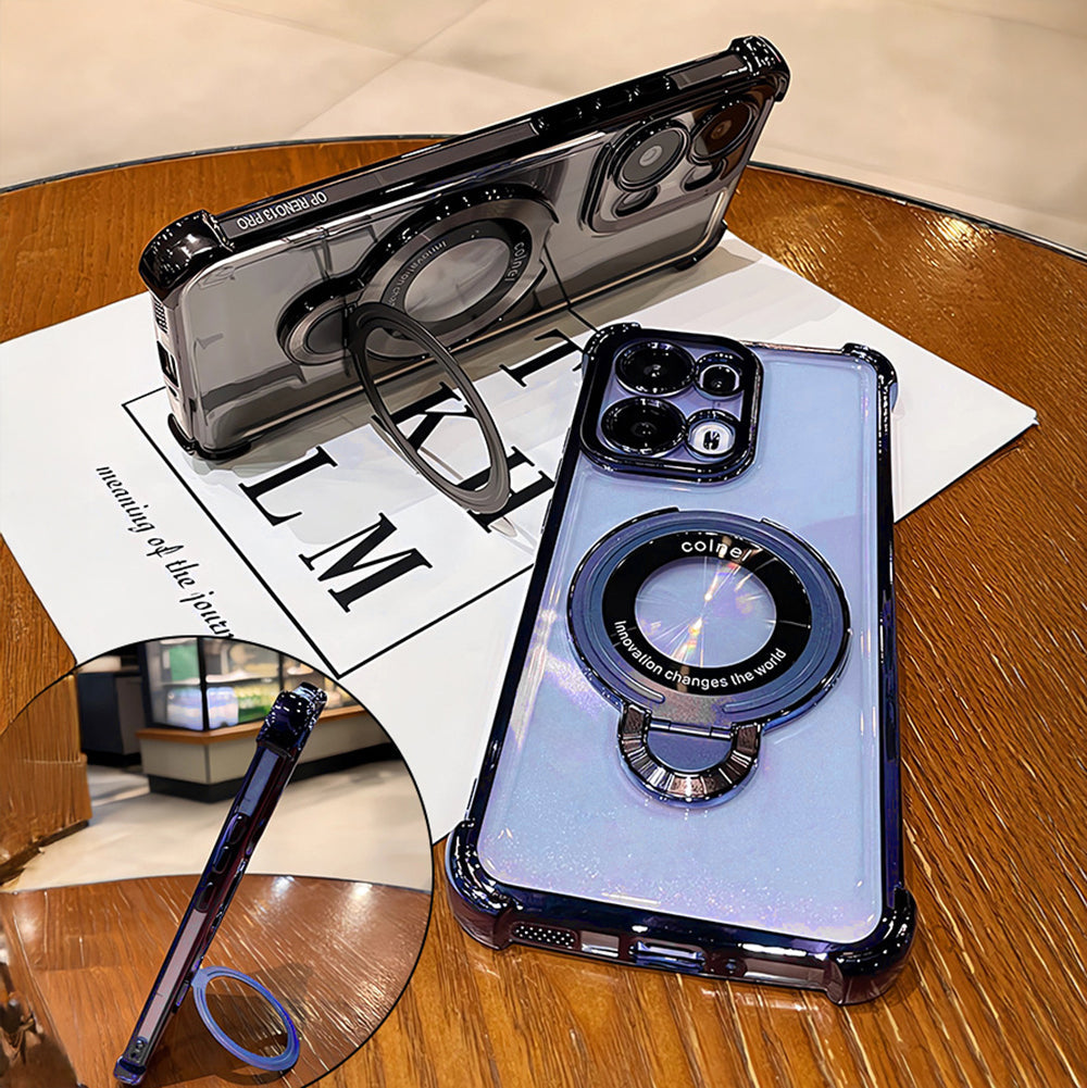 Modern Oppo Reno14 5G case with strong stand and grip

