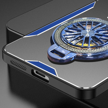 Premium Wheel Stand case Realme 12 Pro+ 