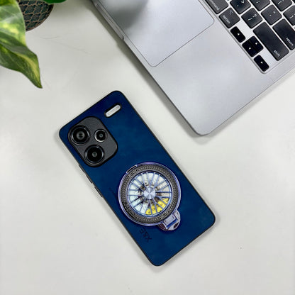 Redmi Note 13 Pro+ 5G Stress Buster Wheel Comfortable Touch Sheepskin Scratch Resistant Back Case