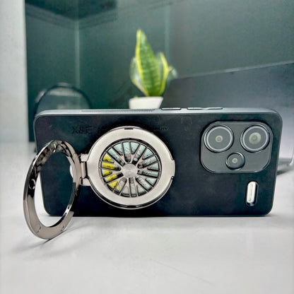 Redmi Note 13 Pro+ 5G Stress Buster Wheel Comfortable Touch Sheepskin Scratch Resistant Back Case